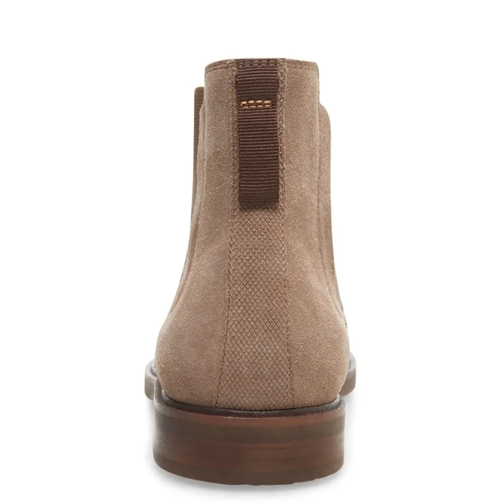 Steve Madden Taupe Suede Boots Size 7 Worn Only 2x!!! - Picture 3 of 7